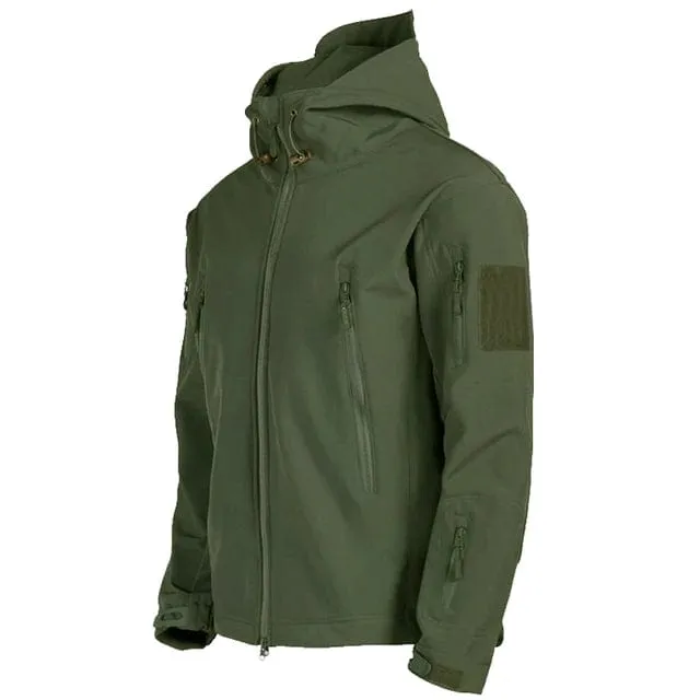 Arlo Military Outdoor Hooded Jacket