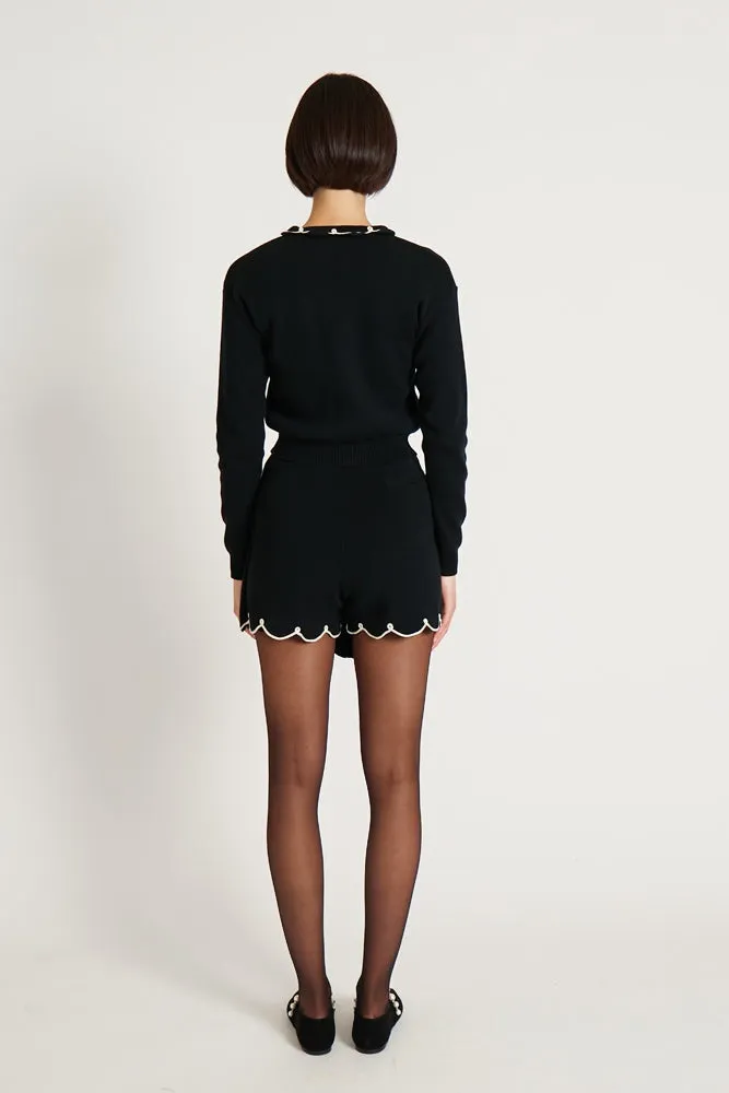 CUPCAKE CARDIGAN BLACK