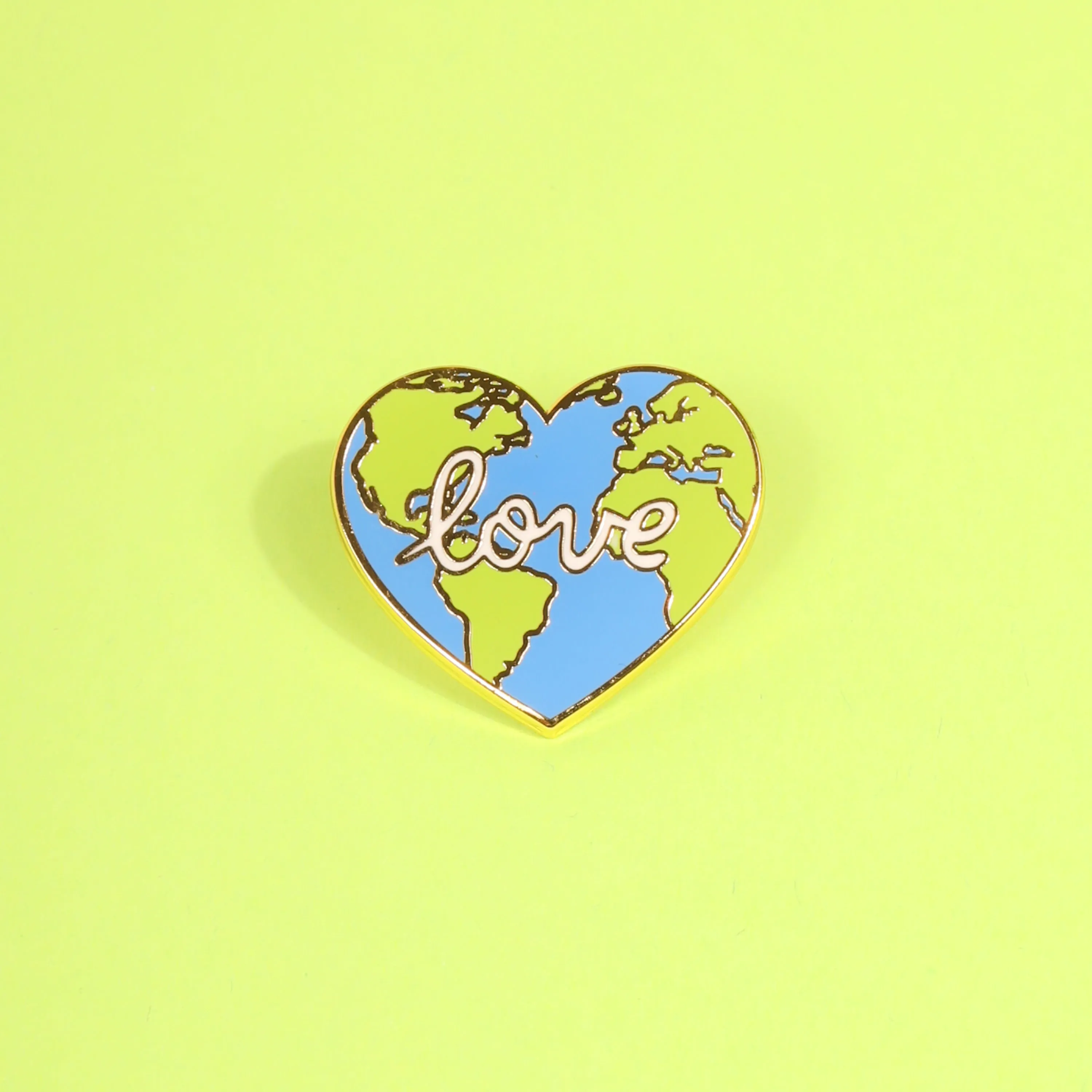 Earth Love Enamel Pin