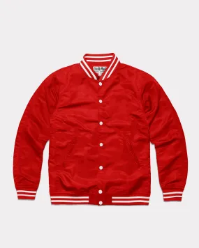 Essential Red Varsity Jacket