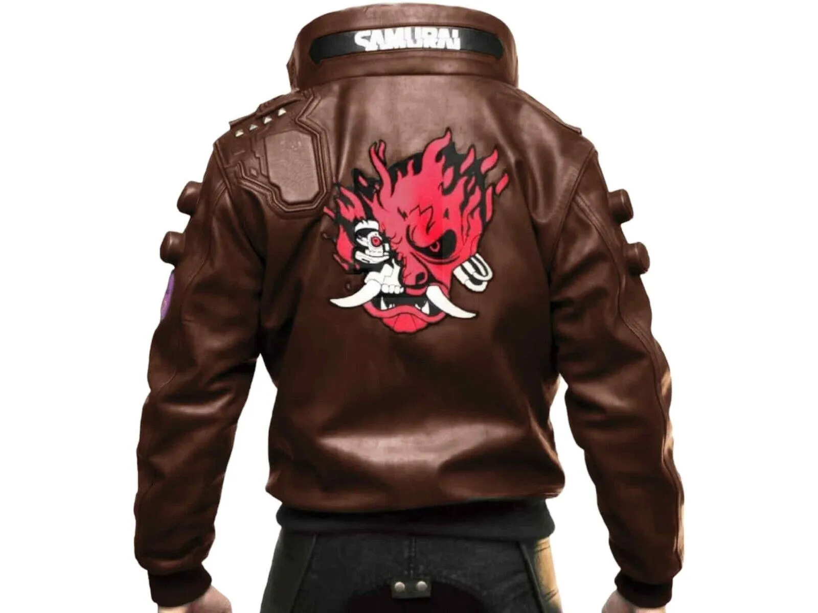 Exotic Brown Genuine Leather Jacket