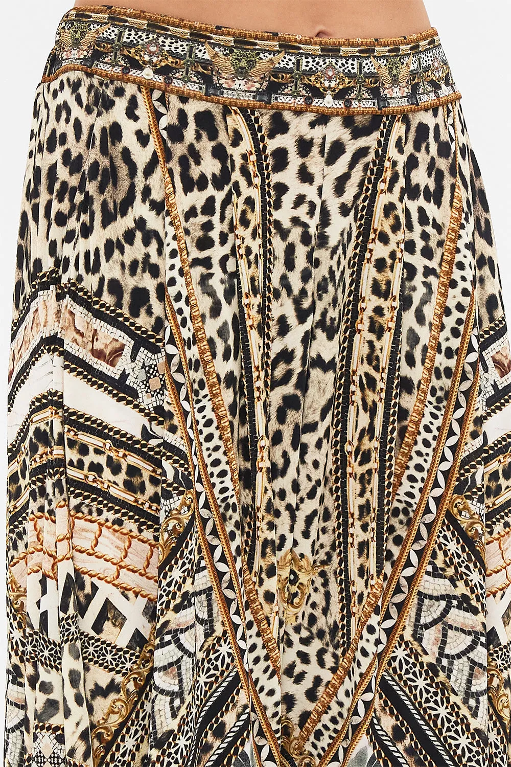 JERSEY DRAPE PANT WITH POCKET MOSAIC MUSE