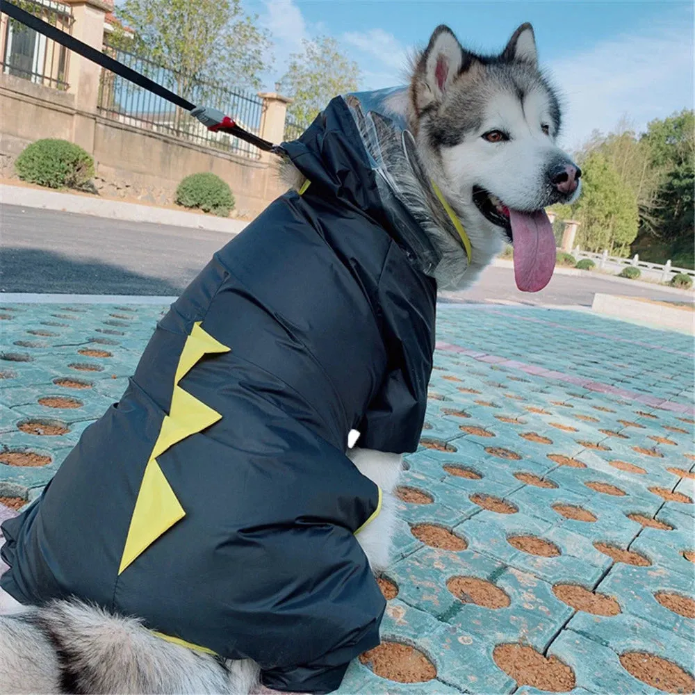 Matching Family Rain Jackets For Pet And Owner Cartoon Style All Sizes Pets