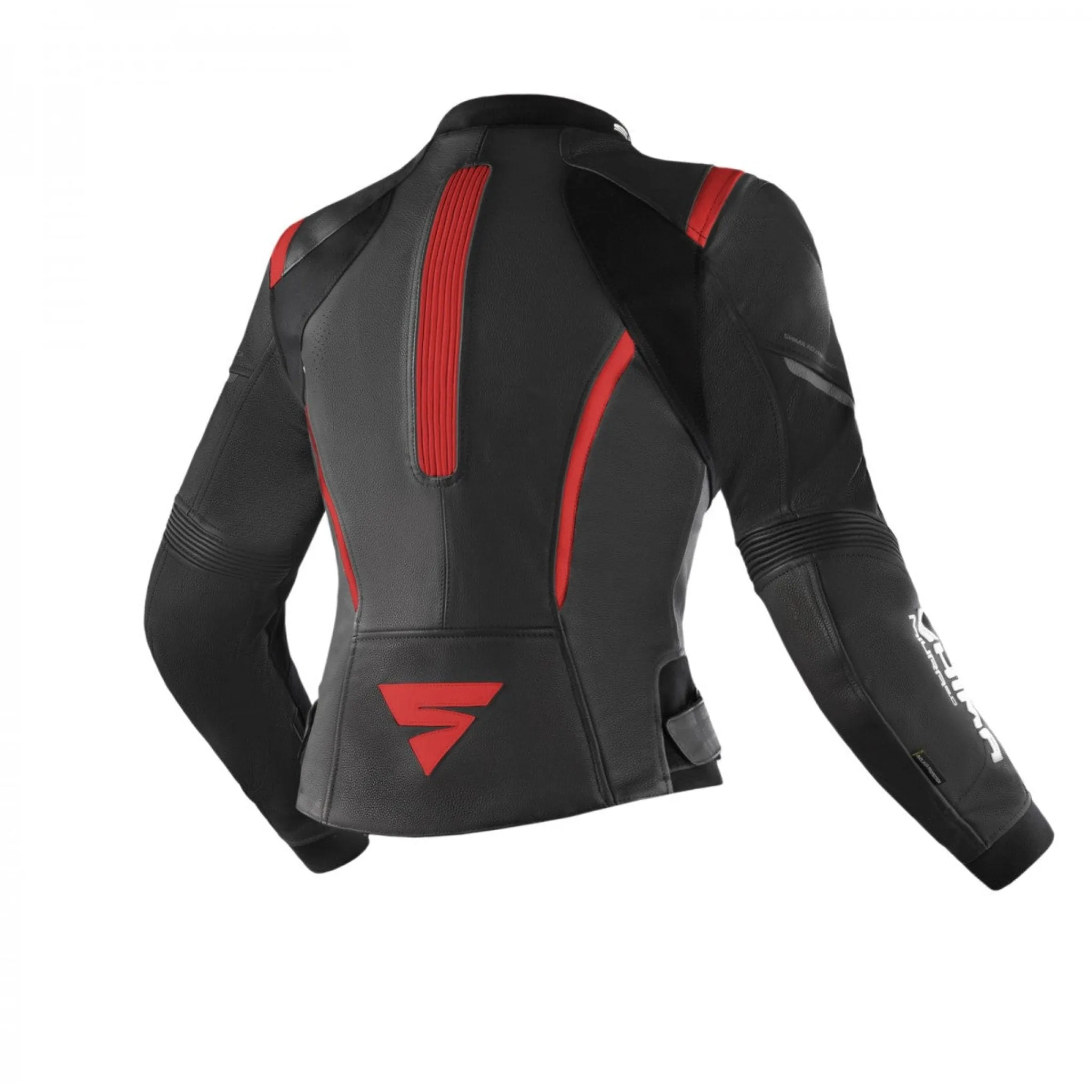 MIURA 2.0 BLACK/RED - Women's Motorcycle Leather Jacket