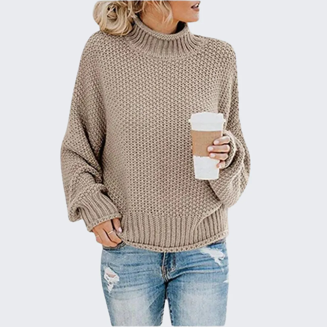 Nordic Elegance: Lykke Cozy Knit Sweater for Fall & Winter 2024