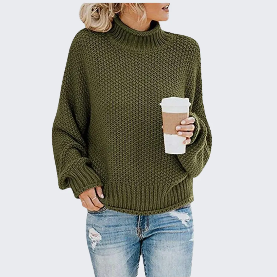 Nordic Elegance: Lykke Cozy Knit Sweater for Fall & Winter 2024