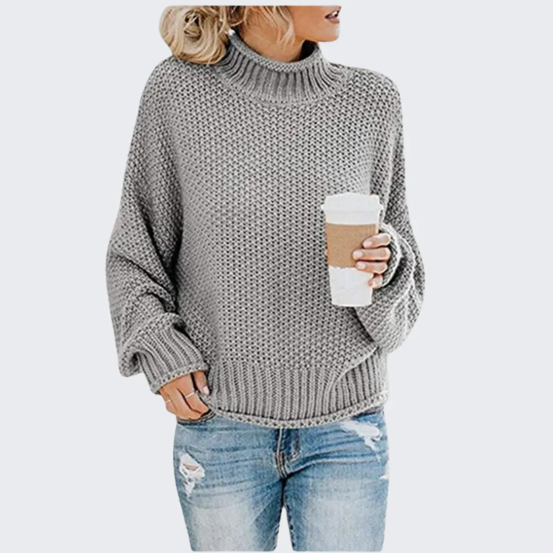 Nordic Elegance: Lykke Cozy Knit Sweater for Fall & Winter 2024