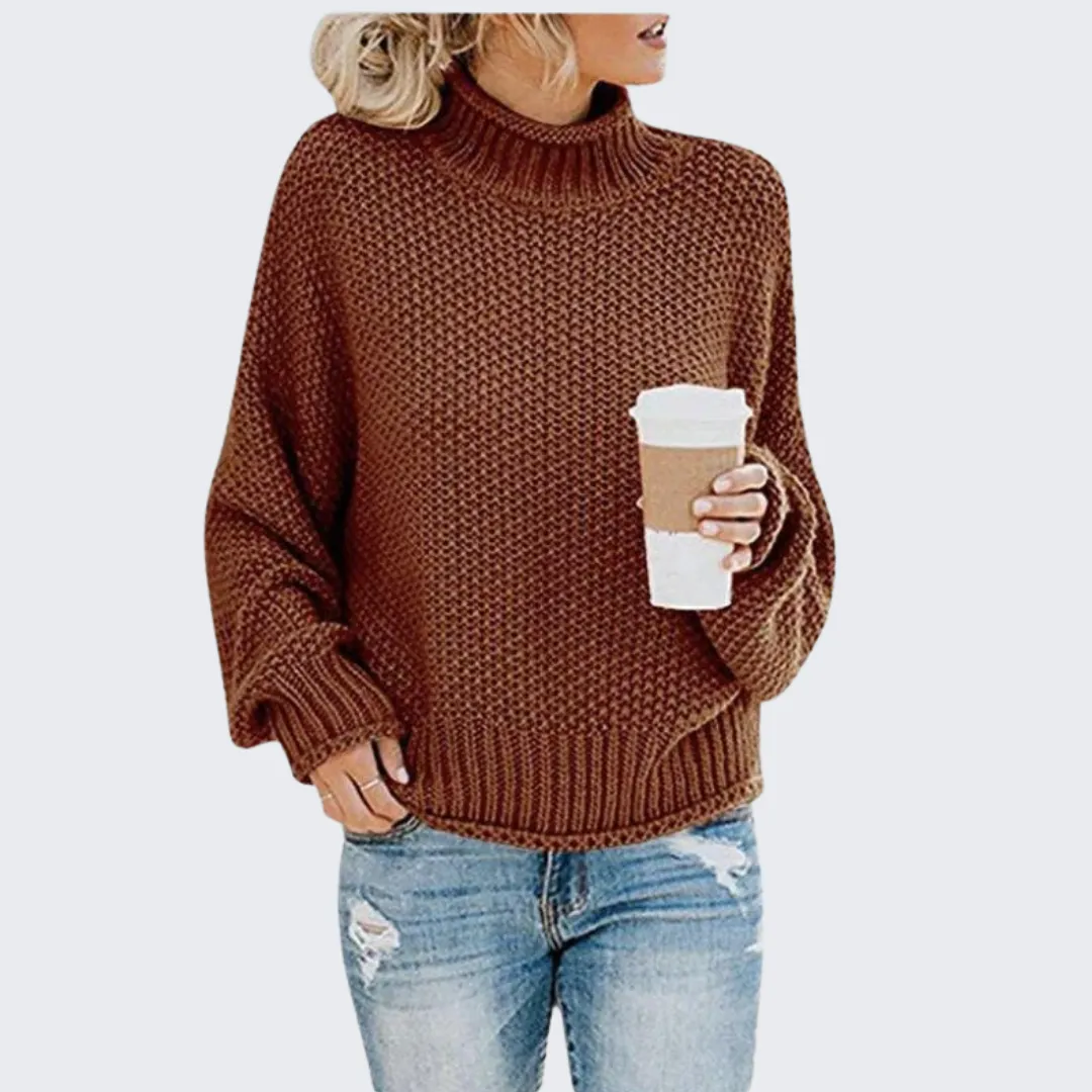 Nordic Elegance: Lykke Cozy Knit Sweater for Fall & Winter 2024