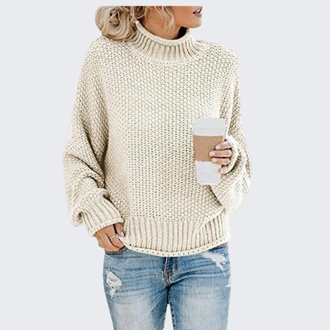 Nordic Elegance: Lykke Cozy Knit Sweater for Fall & Winter 2024