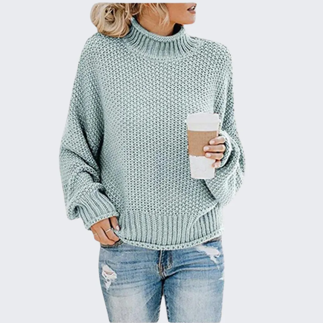 Nordic Elegance: Lykke Cozy Knit Sweater for Fall & Winter 2024