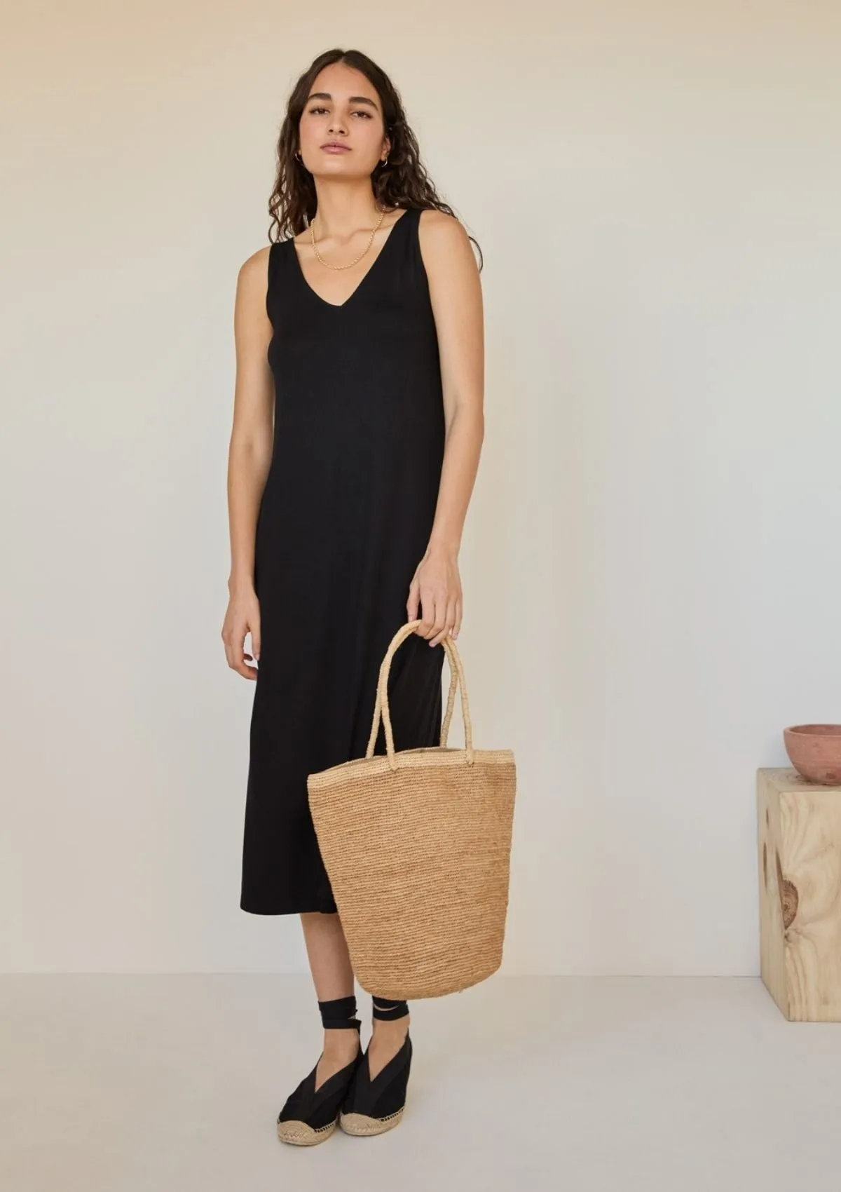 Reversible Black Summer Dress | Yerse