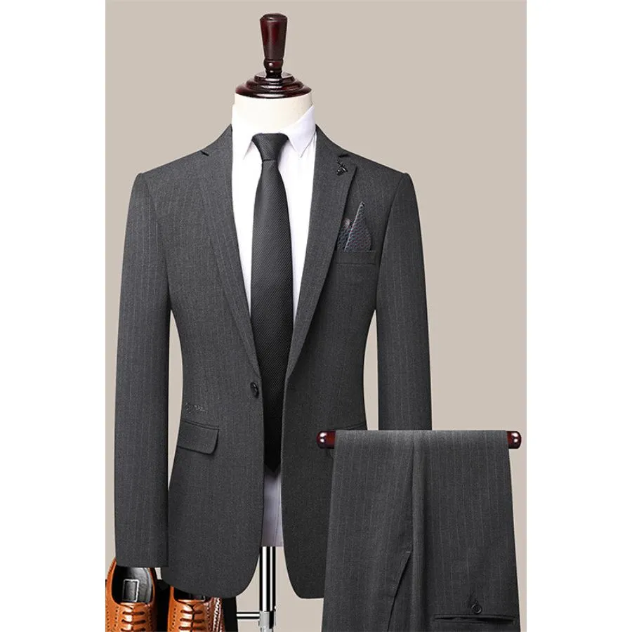 ViscoChic Double Breasted Skinny Suit 3